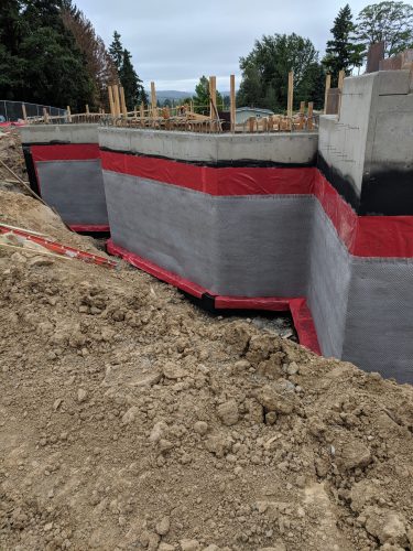Below Grade Waterproofing