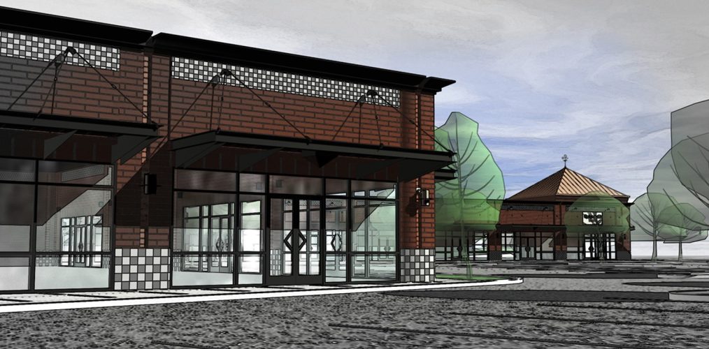 Commercial Center Rendering