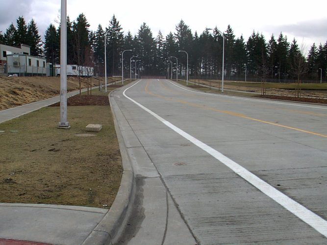 Public Concrete Roads