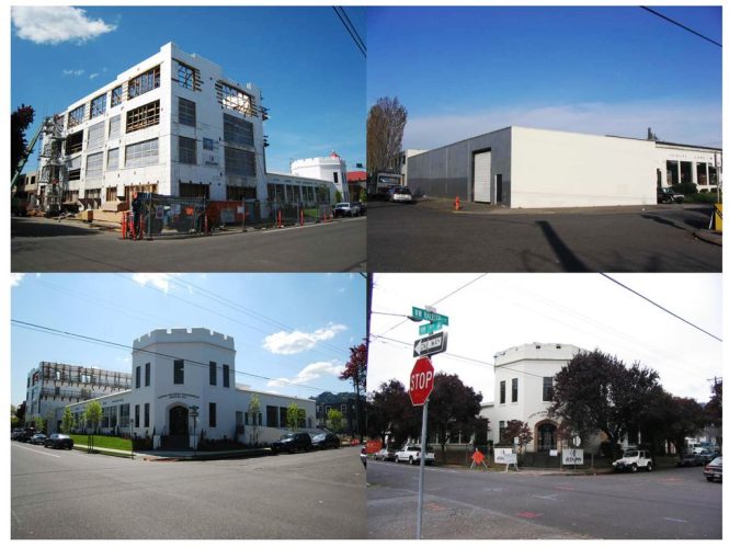 Redevelopment Before and After