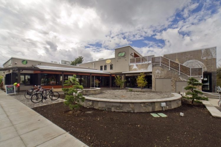 Wellness Center Courtyard & Entry