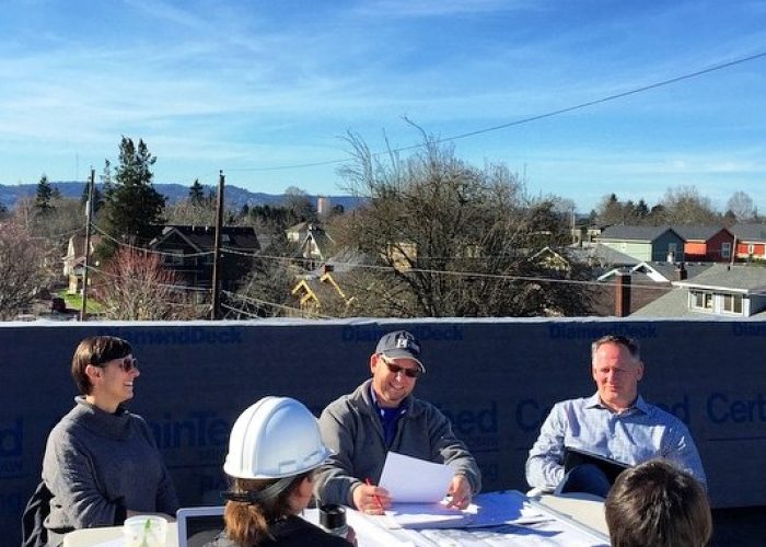 rooftop meeting